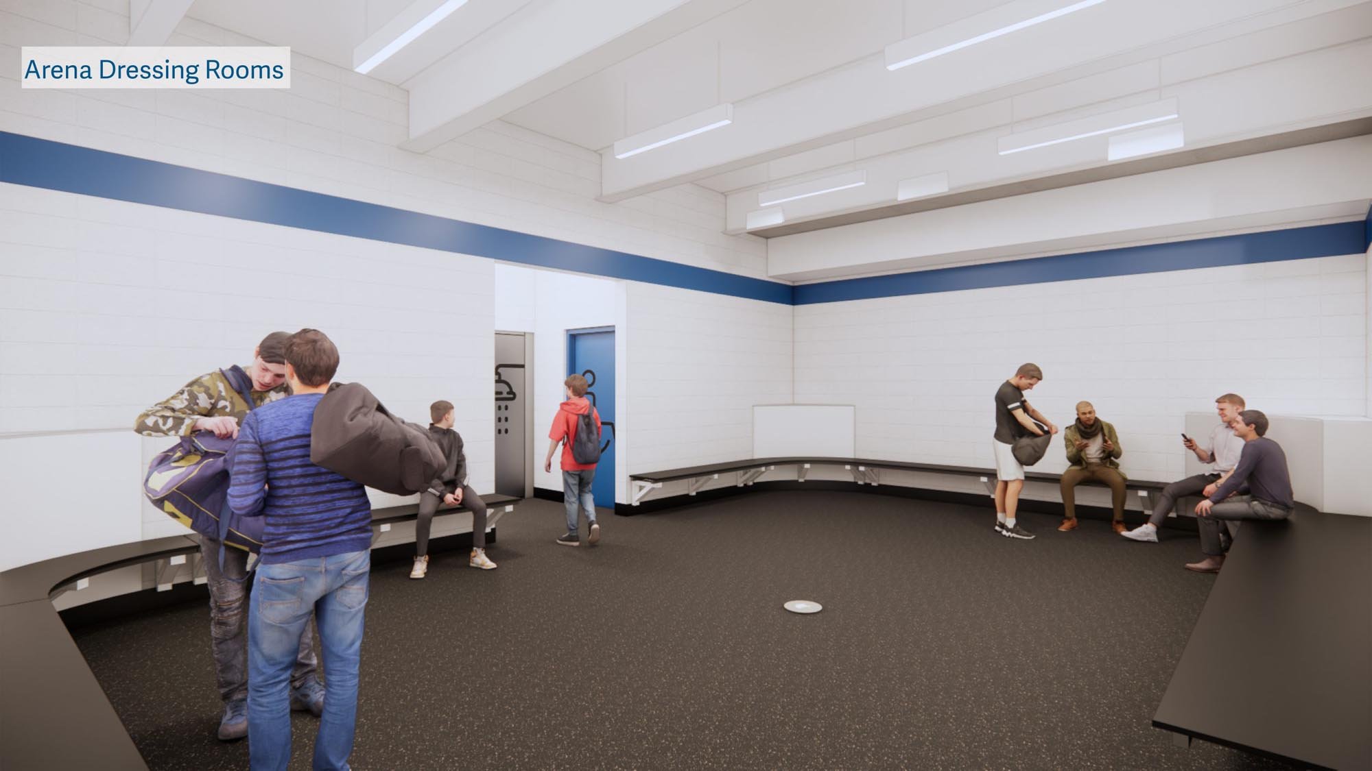 YCE Multiplex Arena Dressing Room