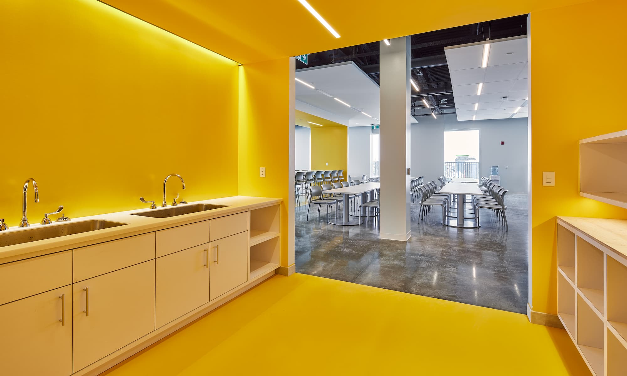 Yellow Lunch Room