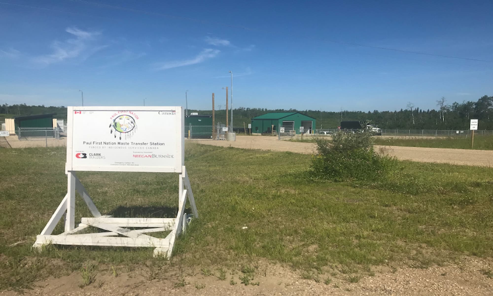 Paul First Nation Waste Transfer Station
